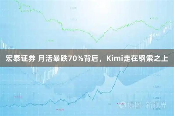 宏泰证券 月活暴跌70%背后，Kimi走在钢索之上